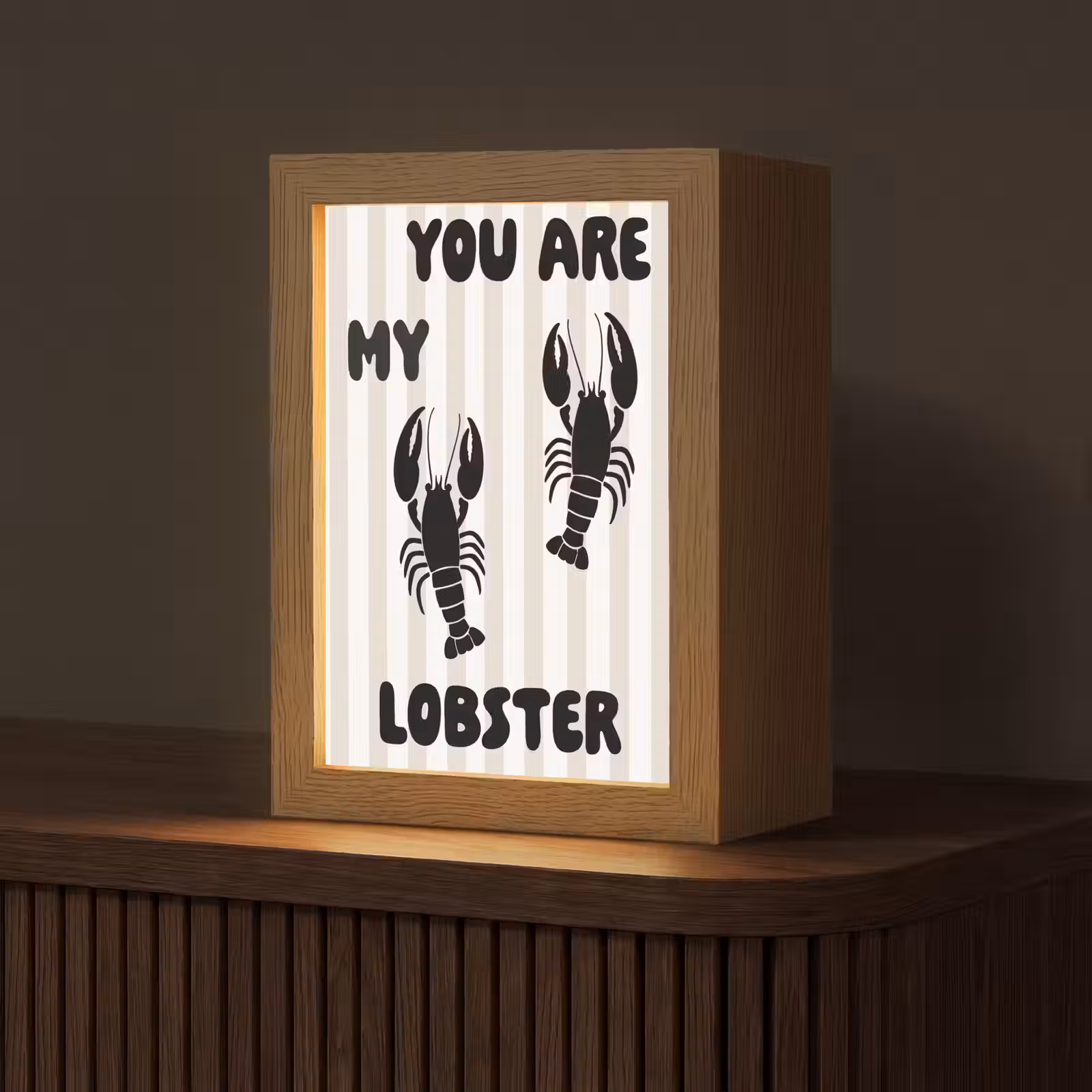 Tafellamp - Lobster - Beige - Minimalistisch — 1