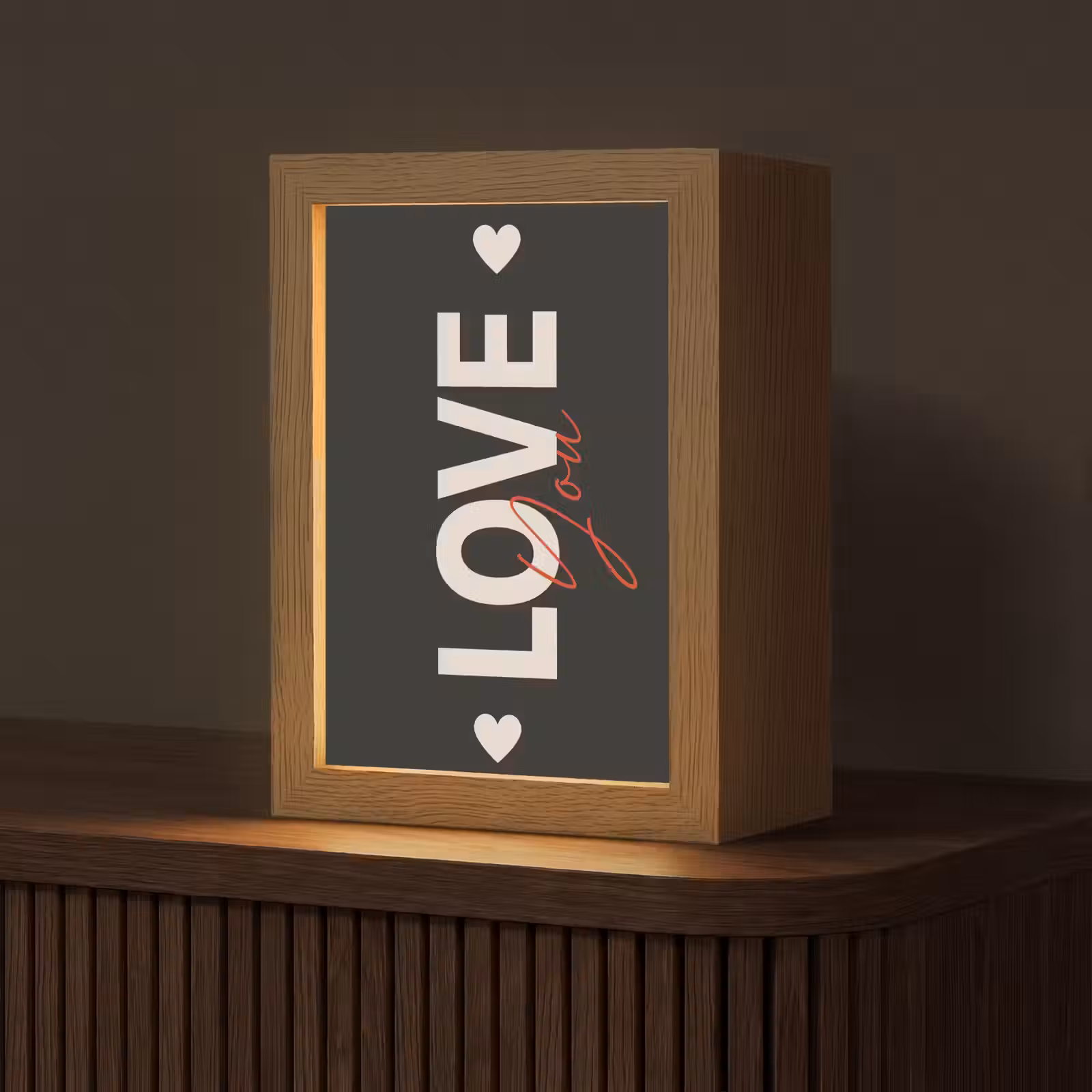 Tafellamp - Love - Rood - Valentijn — 1