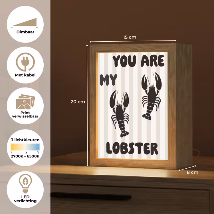 Tafellamp - Lobster - Beige - Minimalistisch — 7