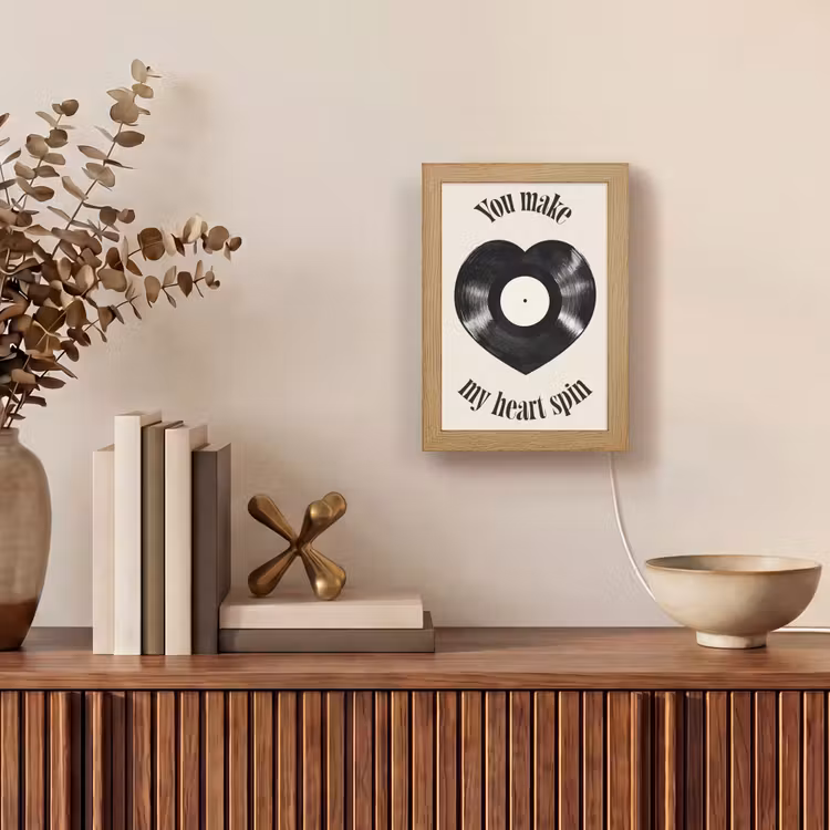Tafellamp - Love - Muziek - Quote — 4