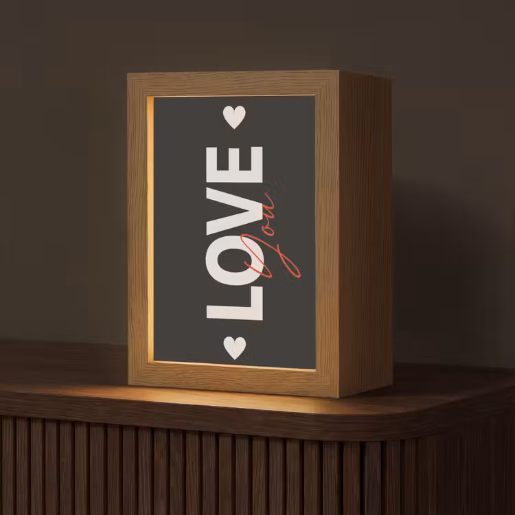 Tafellamp - Love - Rood - Valentijn — 1