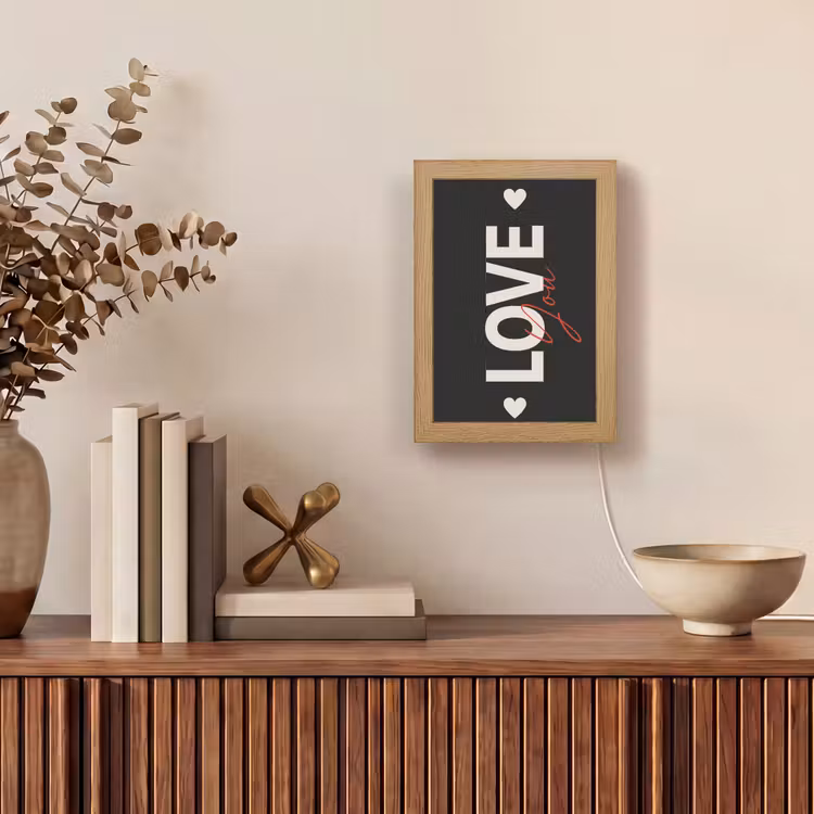 Tafellamp - Love - Rood - Valentijn — 4