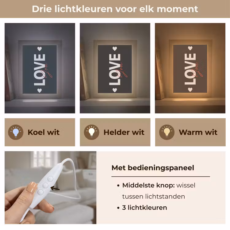 Tafellamp - Love - Rood - Valentijn — 6
