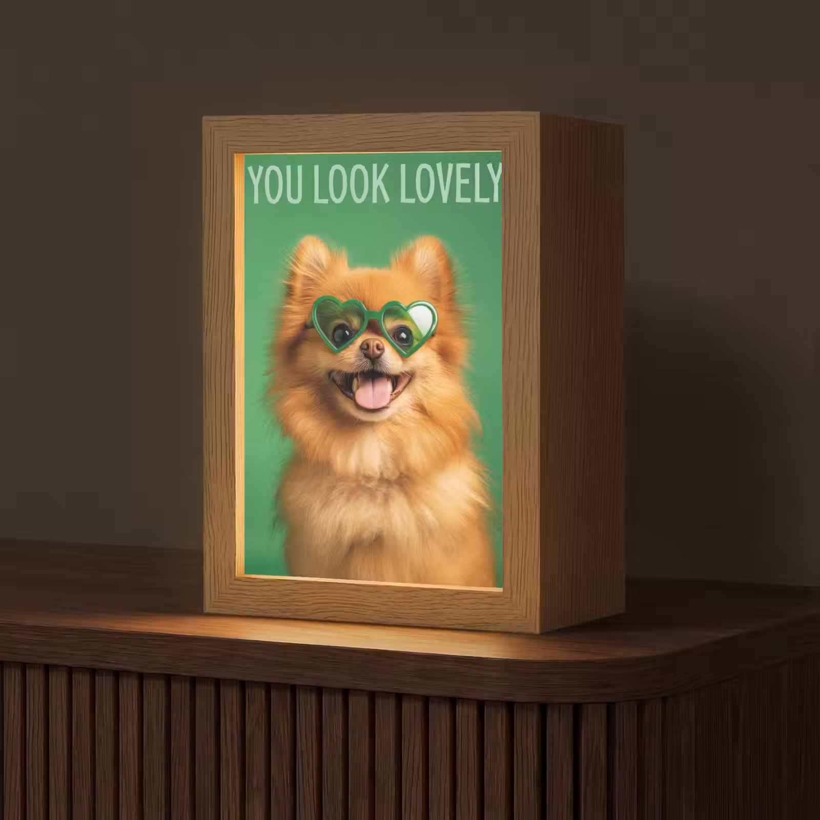 Tafellamp - Hond - Zonnebril - Valentijn - Love — 1