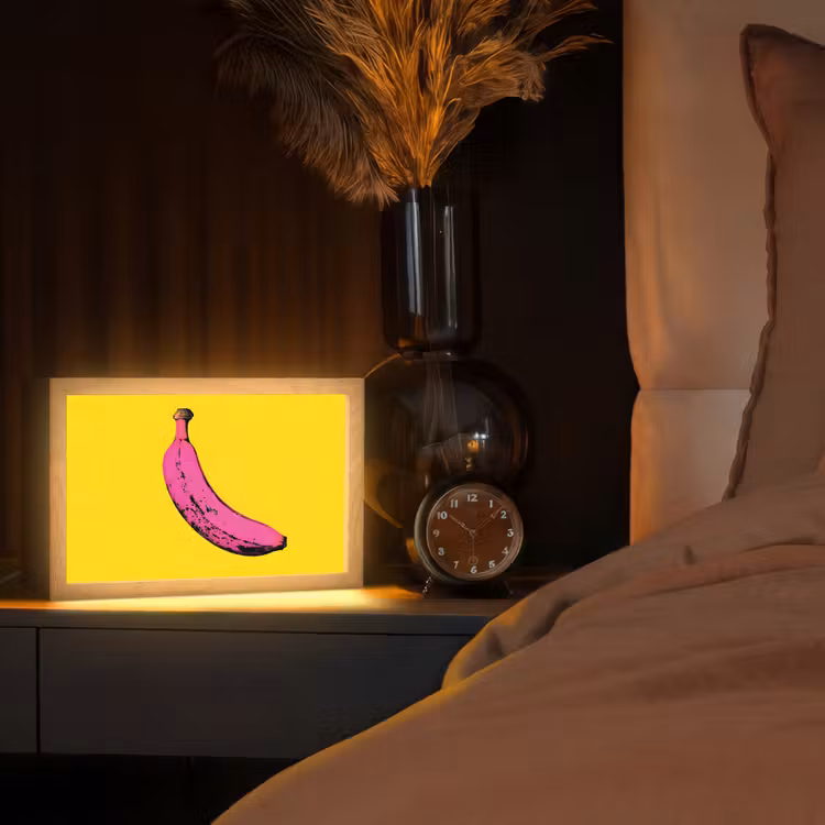 Tafellamp - Banaan - Grafisch - Geel — 2