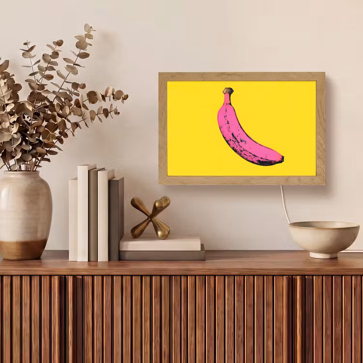 Tafellamp - Banaan - Grafisch - Geel — 3