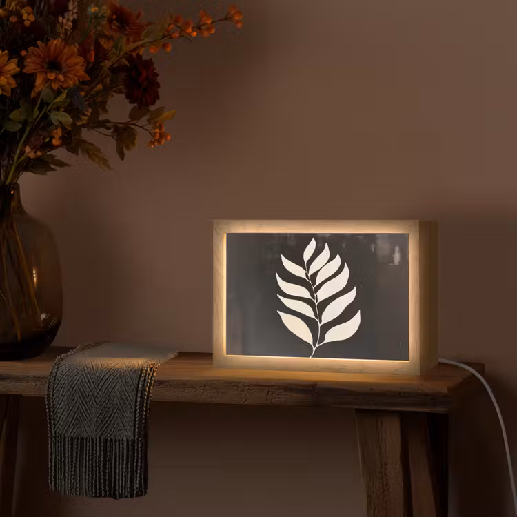 Tafellamp - Blad - Wit - Minimalistisch — 4