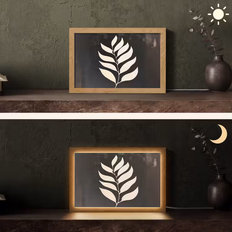 Tafellamp - Blad - Wit - Minimalistisch — 5