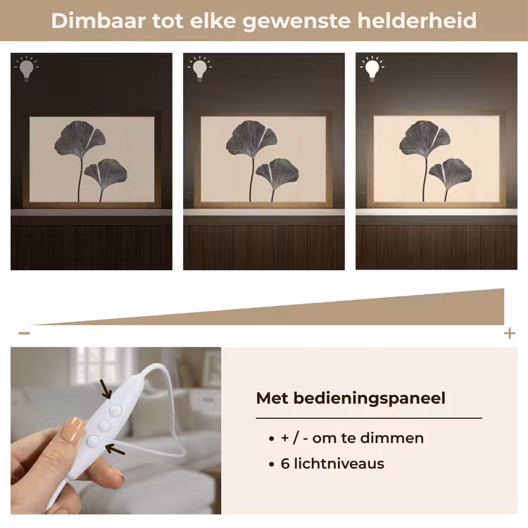 Tafellamp - Bladeren - Minimalistisch - Zwart — 8