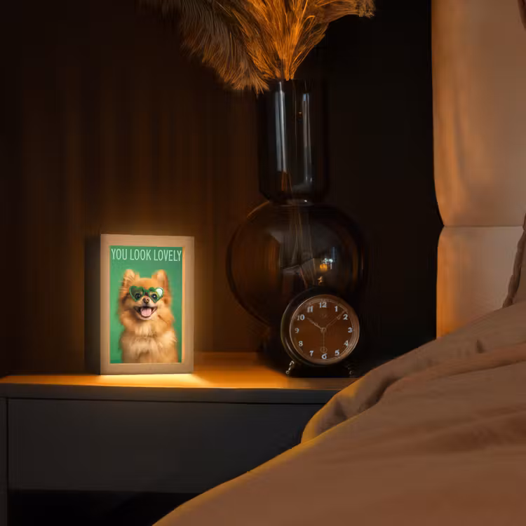Tafellamp - Hond - Zonnebril - Valentijn - Love — 3
