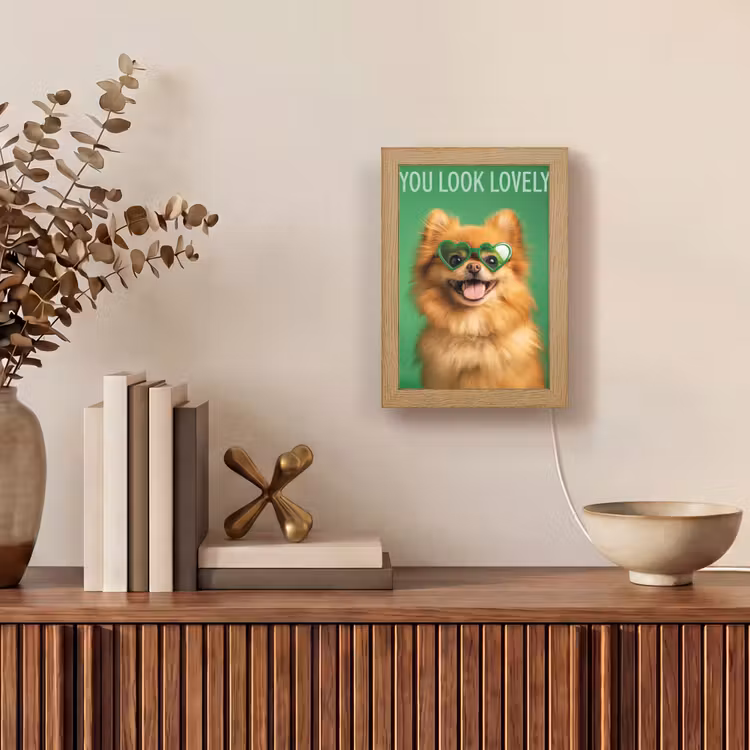Tafellamp - Hond - Zonnebril - Valentijn - Love — 4