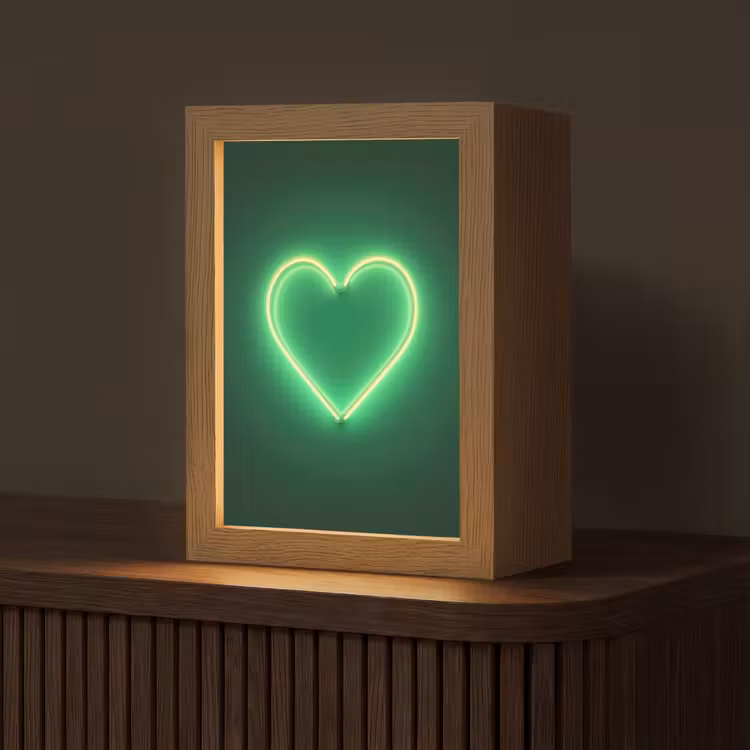Tafellamp - Neon - Groen - Licht — 1