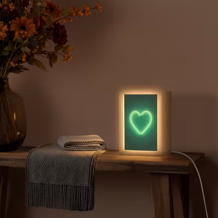 Tafellamp - Neon - Groen - Licht — 2