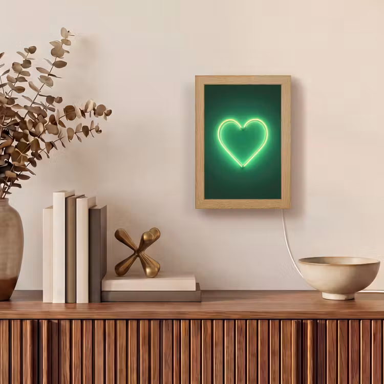 Tafellamp - Neon - Groen - Licht — 4