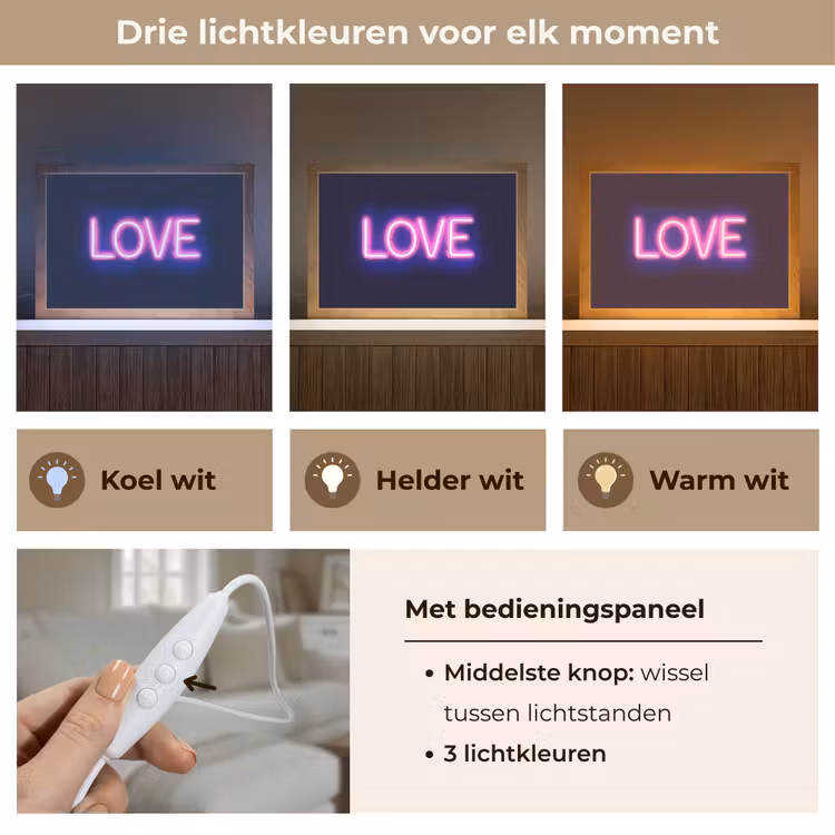Tafellamp - Neon - Love - Valentijn — 6