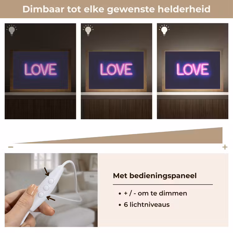 Tafellamp - Neon - Love - Valentijn — 8