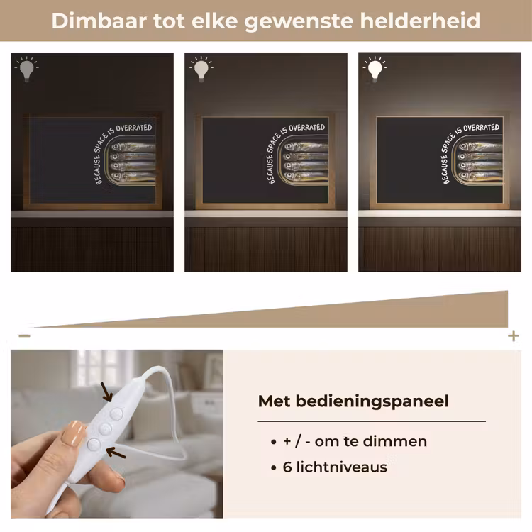 Tafellamp - Sardines - Tekst - Vis - Blik — 8