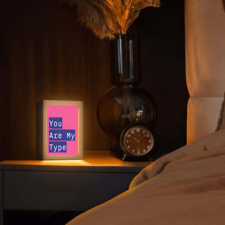 Tafellamp - Valentijn - Tekst - Love — 3