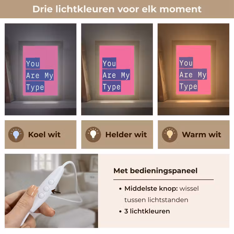 Tafellamp - Valentijn - Tekst - Love — 6