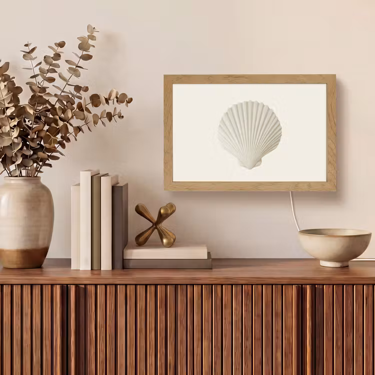 Tafellamp - Schelp - Minimalistisch - Wit — 3