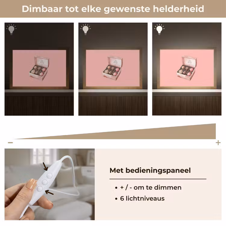 Tafellamp - Doosje - Bonbons - Liefdevolle - Tekst — 8