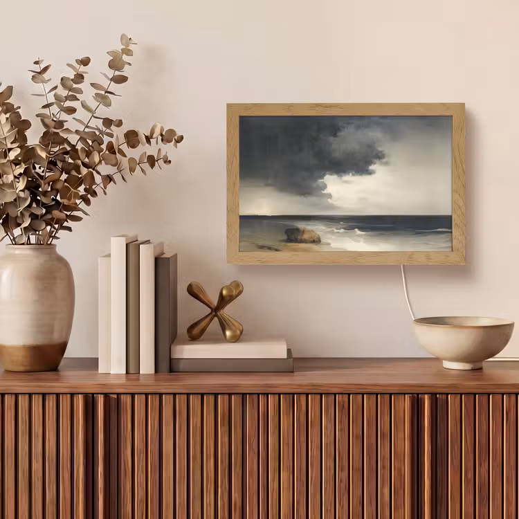 Tafellamp - Kust - Golven - Rots - Storm — 3