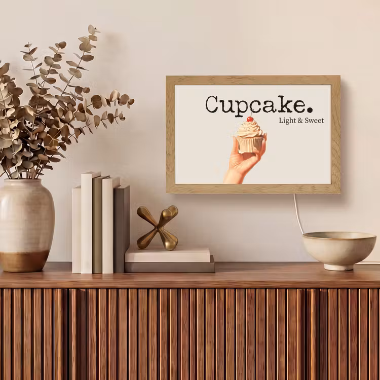 Tafellamp - Cupcake - Zoet - Kers — 3