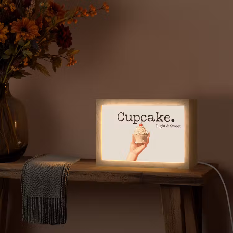 Tafellamp - Cupcake - Zoet - Kers — 4