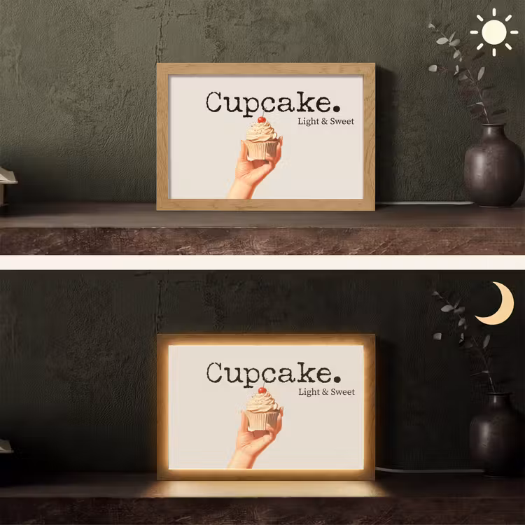Tafellamp - Cupcake - Zoet - Kers — 5