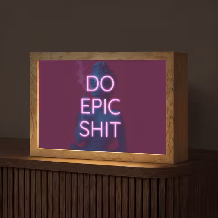 Tafellamp - Buste - Neon - LED - Letters — 1