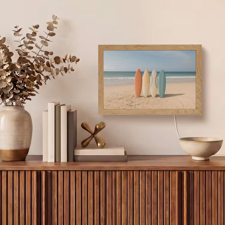 Tafellamp - Strand - Surfbord - Pastel — 3