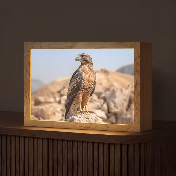 Tafellamp - Valk - Vogel - Rots - Macht — 1