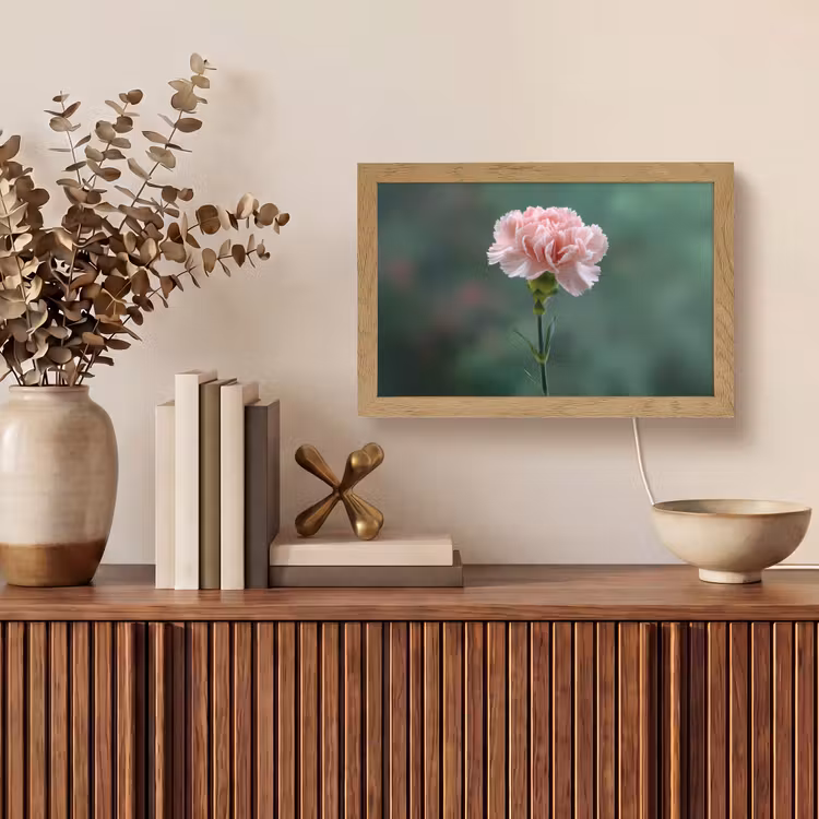 Tafellamp - Anjer - Roze - Bloemblaadjes — 3