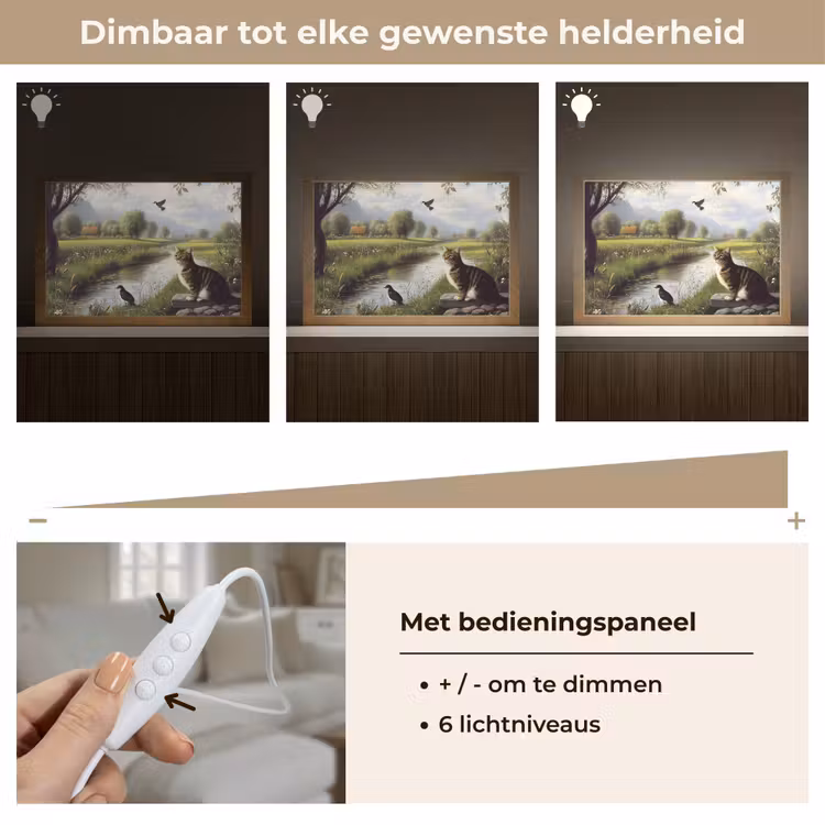 Tafellamp - Kat - Beekje - Weide — 8