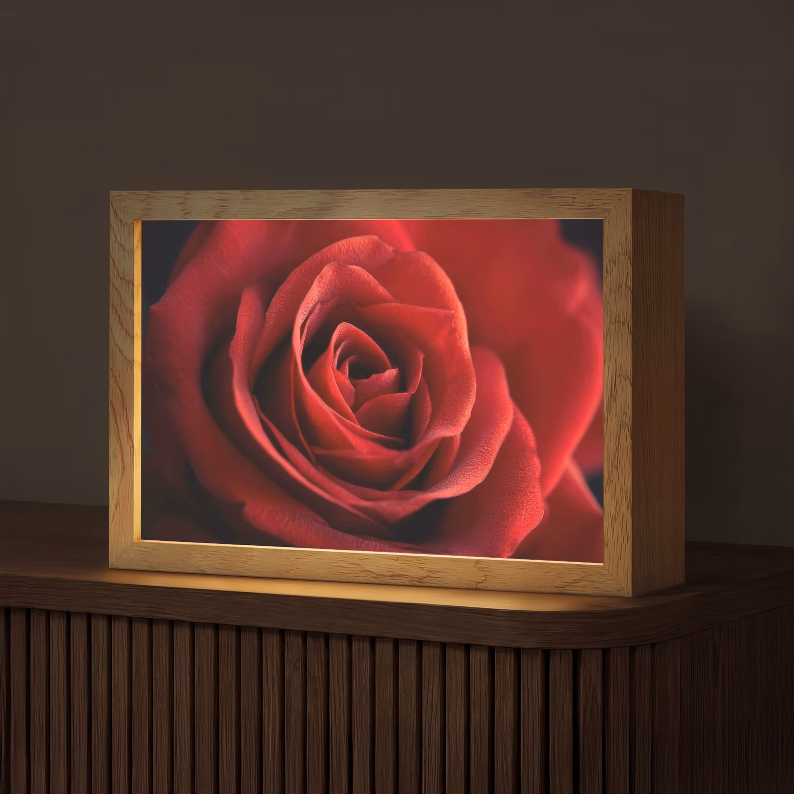 Tafellamp - Rood - Roos - Romantisch — 1