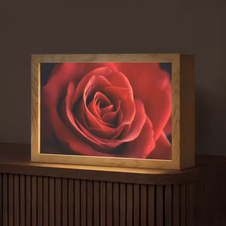 Tafellamp - Rood - Roos - Romantisch — 1