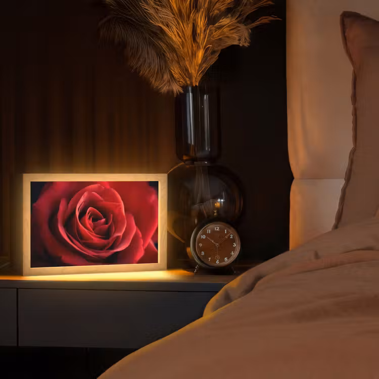 Tafellamp - Rood - Roos - Romantisch — 2