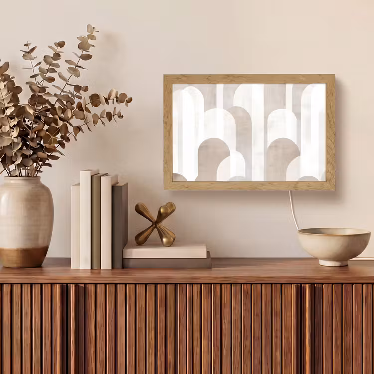 Tafellamp - Abstracte bogen - Modern - Beige — 3
