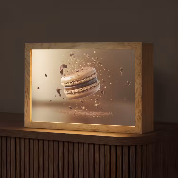 Tafellamp - Chocolade - Macarons - Eten - Snoep — 1