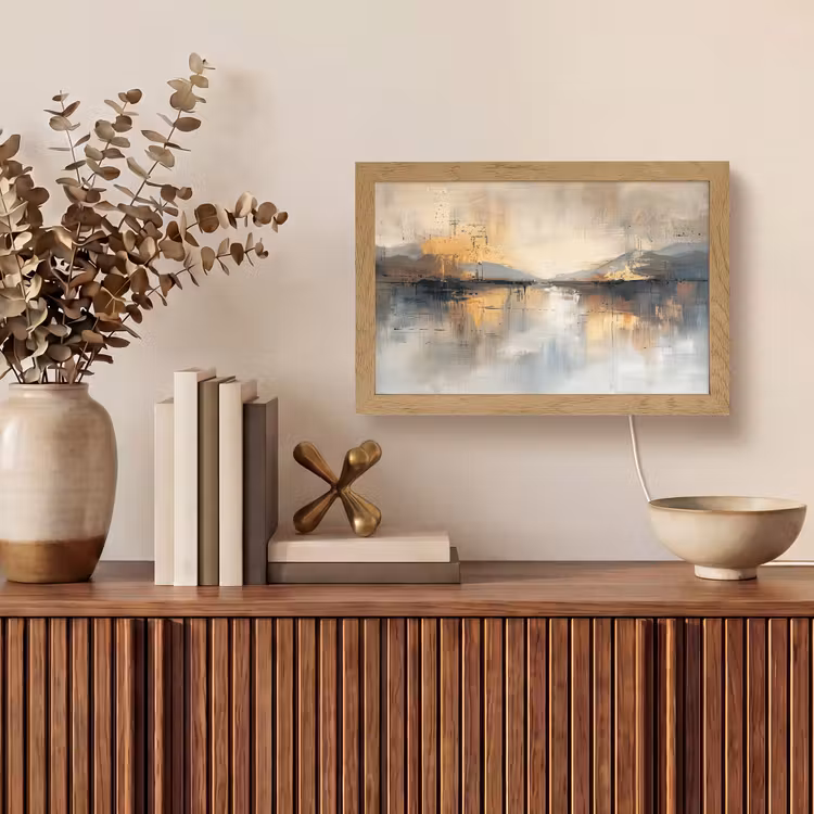Tafellamp - Abstract - Modern - Beige - Aesthetic - Goud — 3