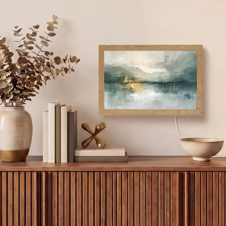 Tafellamp - Groen - Modern - Abstract - Goud — 3