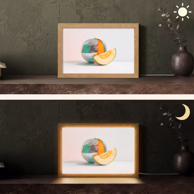 Tafellamp - Disco - Discobal - Meloen - Pastel — 5