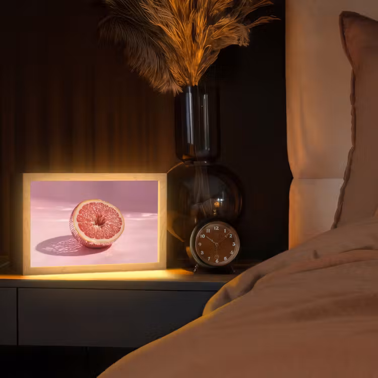 Tafellamp - Grapefruit - Roze - Disco - Shiny — 2
