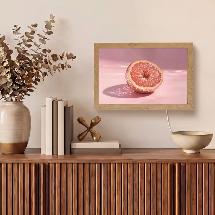 Tafellamp - Grapefruit - Roze - Disco - Shiny — 3