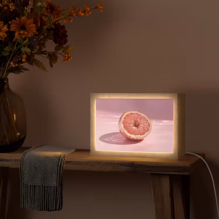 Tafellamp - Grapefruit - Roze - Disco - Shiny — 4