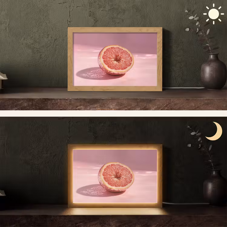 Tafellamp - Grapefruit - Roze - Disco - Shiny — 5