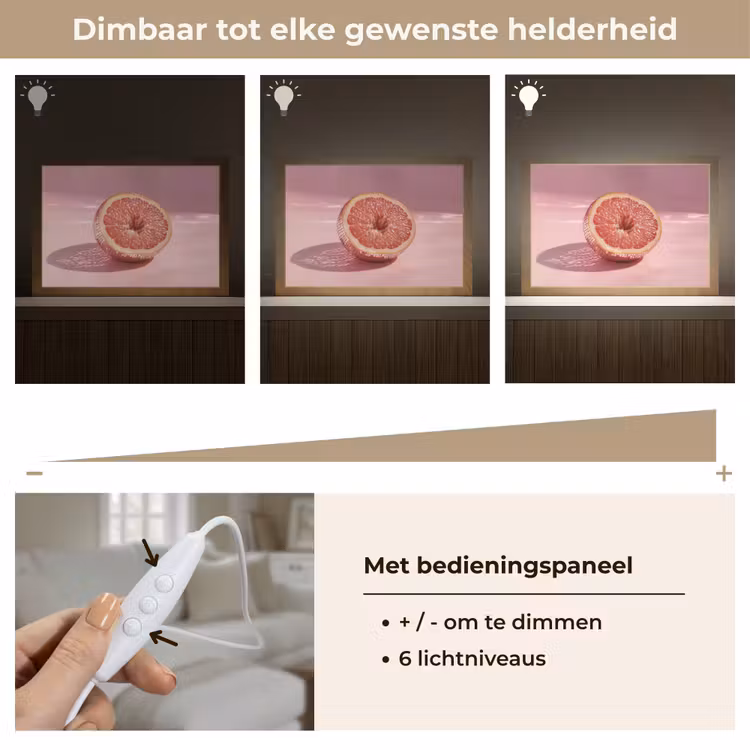 Tafellamp - Grapefruit - Roze - Disco - Shiny — 8