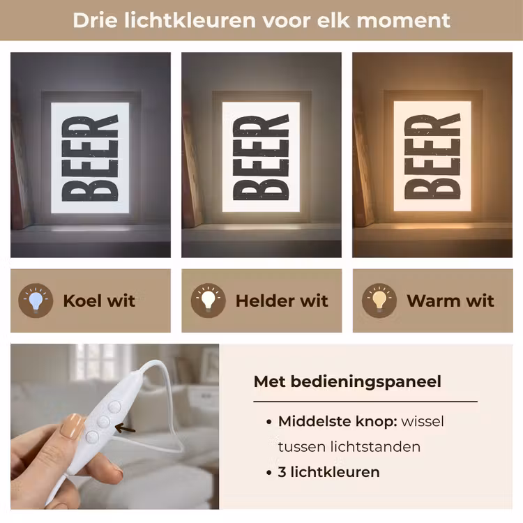Tafellamp - Bier - Japandi - Decoratie - Zwart — 6