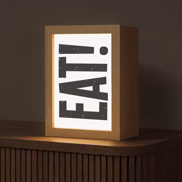 Tafellamp - Decoratie - Eten - Zwart - Wit — 1