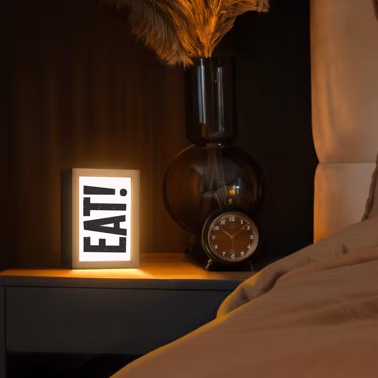 Tafellamp - Decoratie - Eten - Zwart - Wit — 3